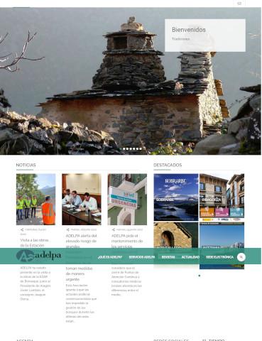 Imagen ADELPA ha actualizado su portal web sumándose al proyecto de renovación de la DPH